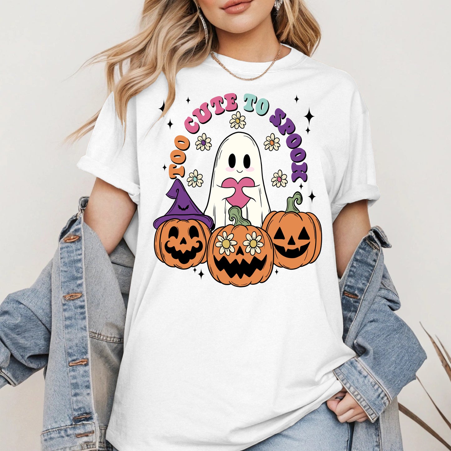 Too Cute To Spook Halloween Shirt