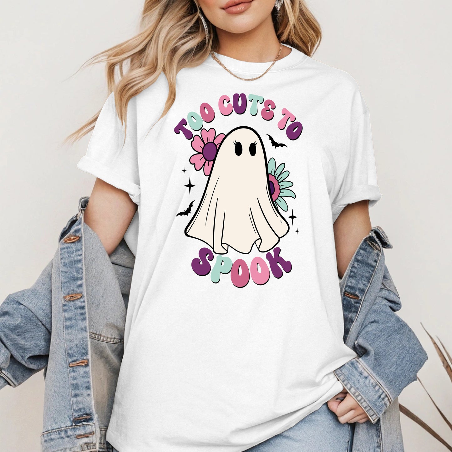 Too Cute To Spook Ghost Shirt
