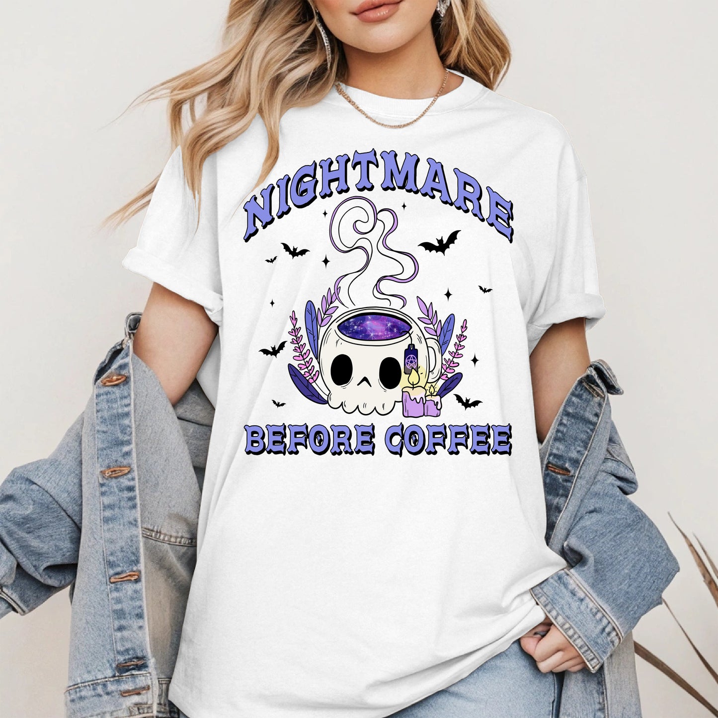 Nightmare Before Coffee Halloween Shirt