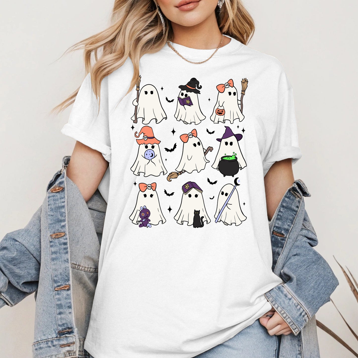Cute Halloween Ghost Squad Shirt