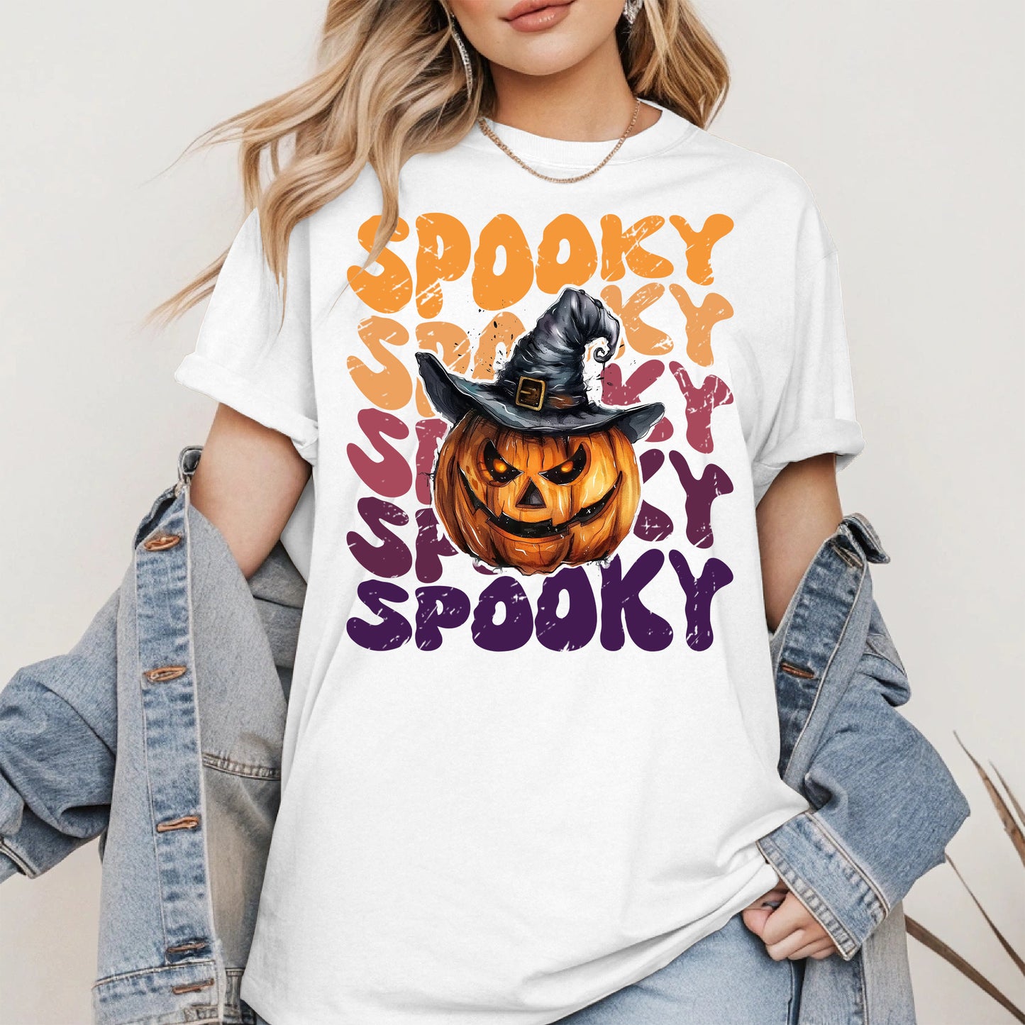 Spooky Pumpkin Halloween Shirt