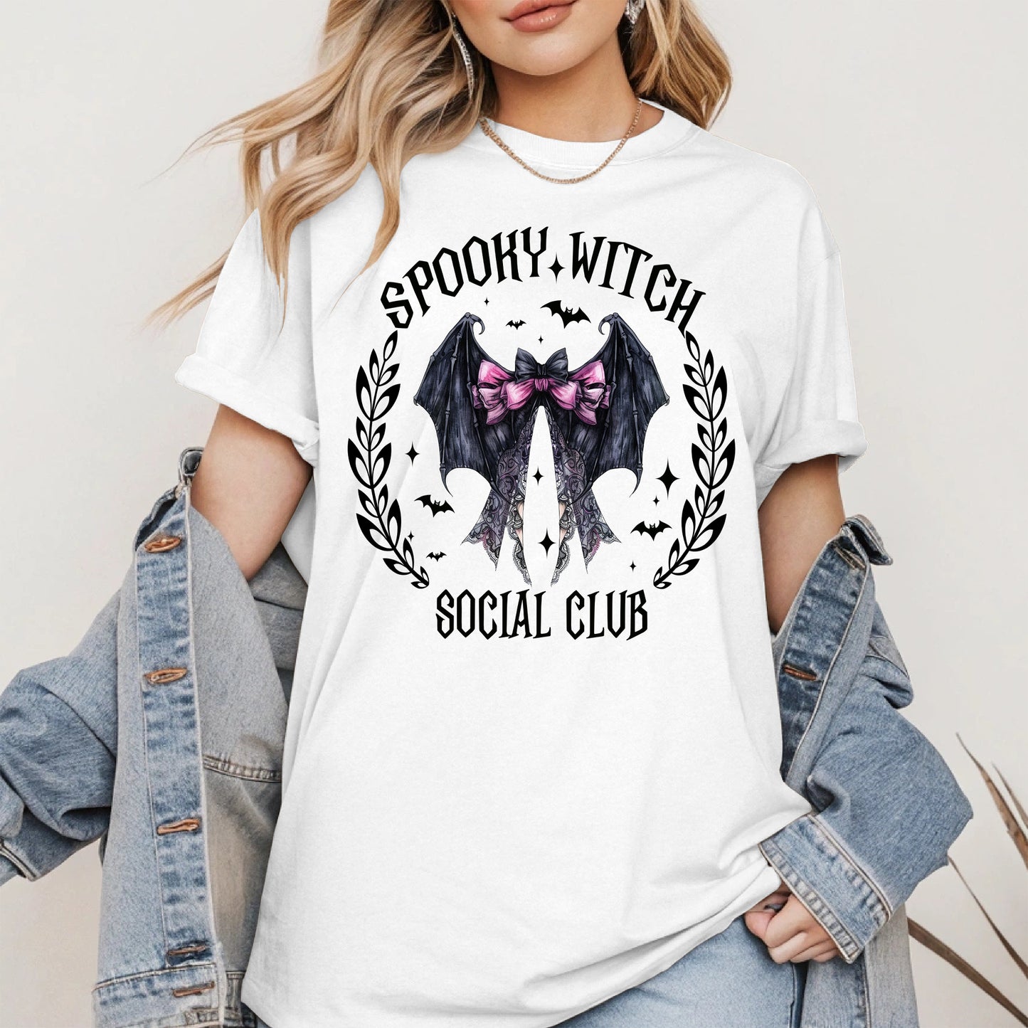 Spooky Witch Social Club Shirt
