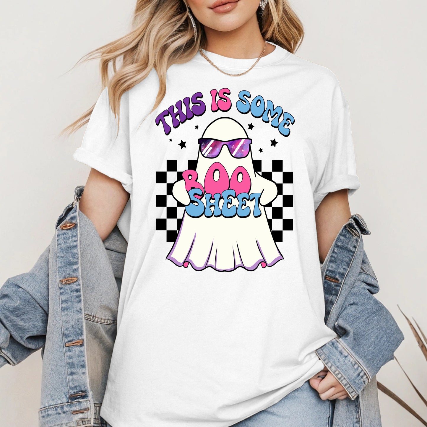 Funny Boo Sheet Halloween Shirt