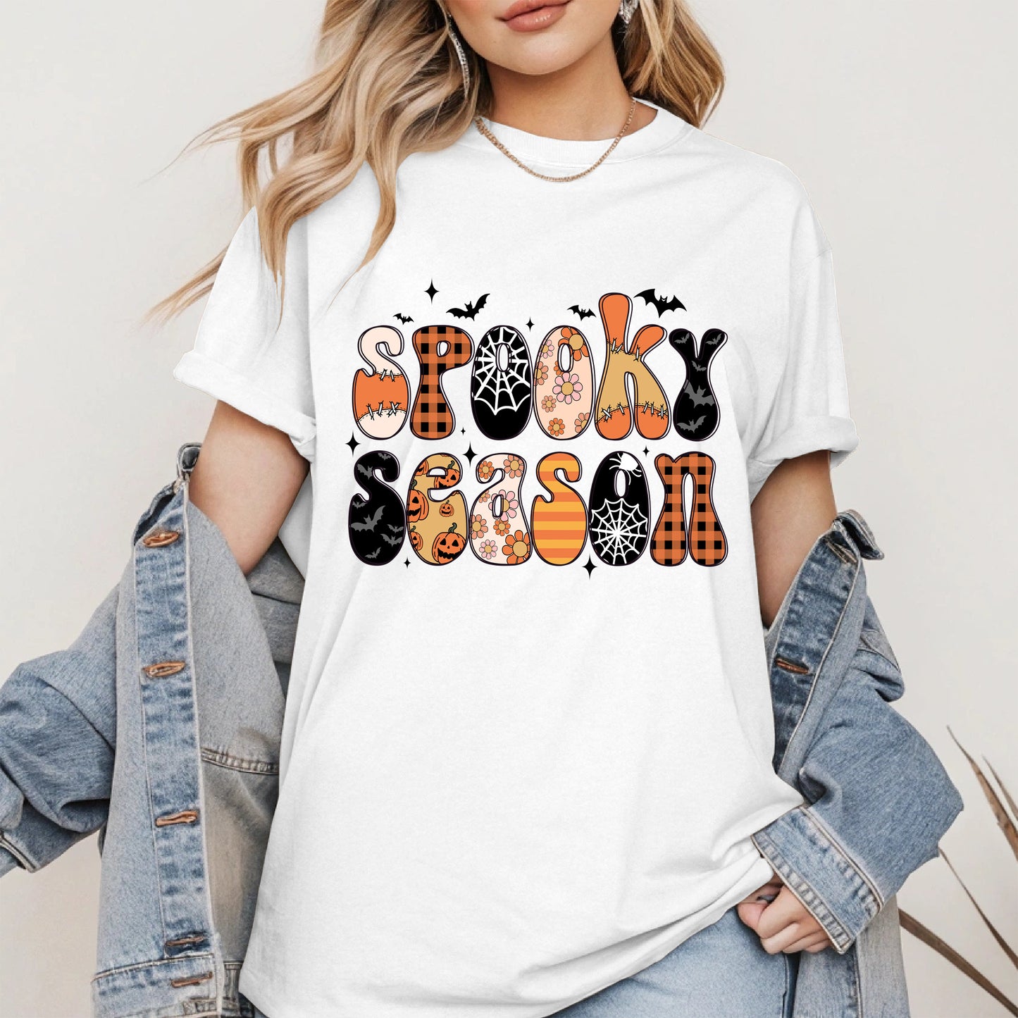 Retro Spooky Season Halloween Shirt