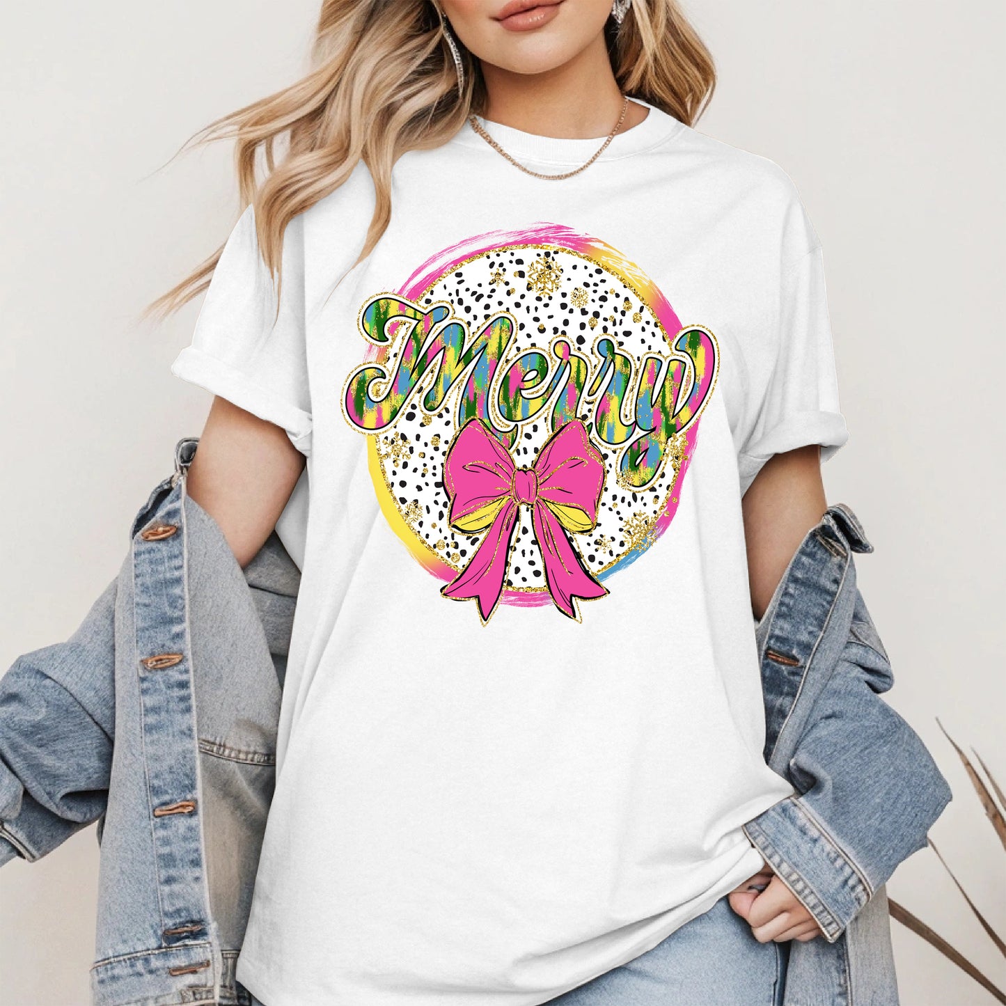 Merry Coquette Bow Shirt