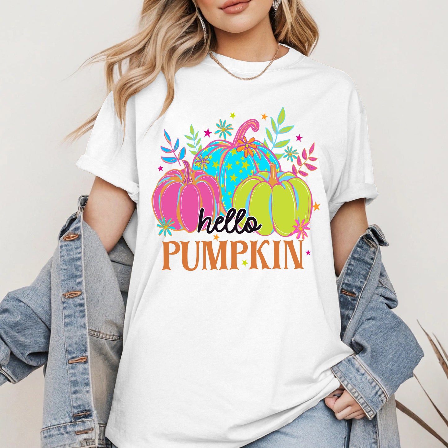 Pumpkin Neon halloween shirt