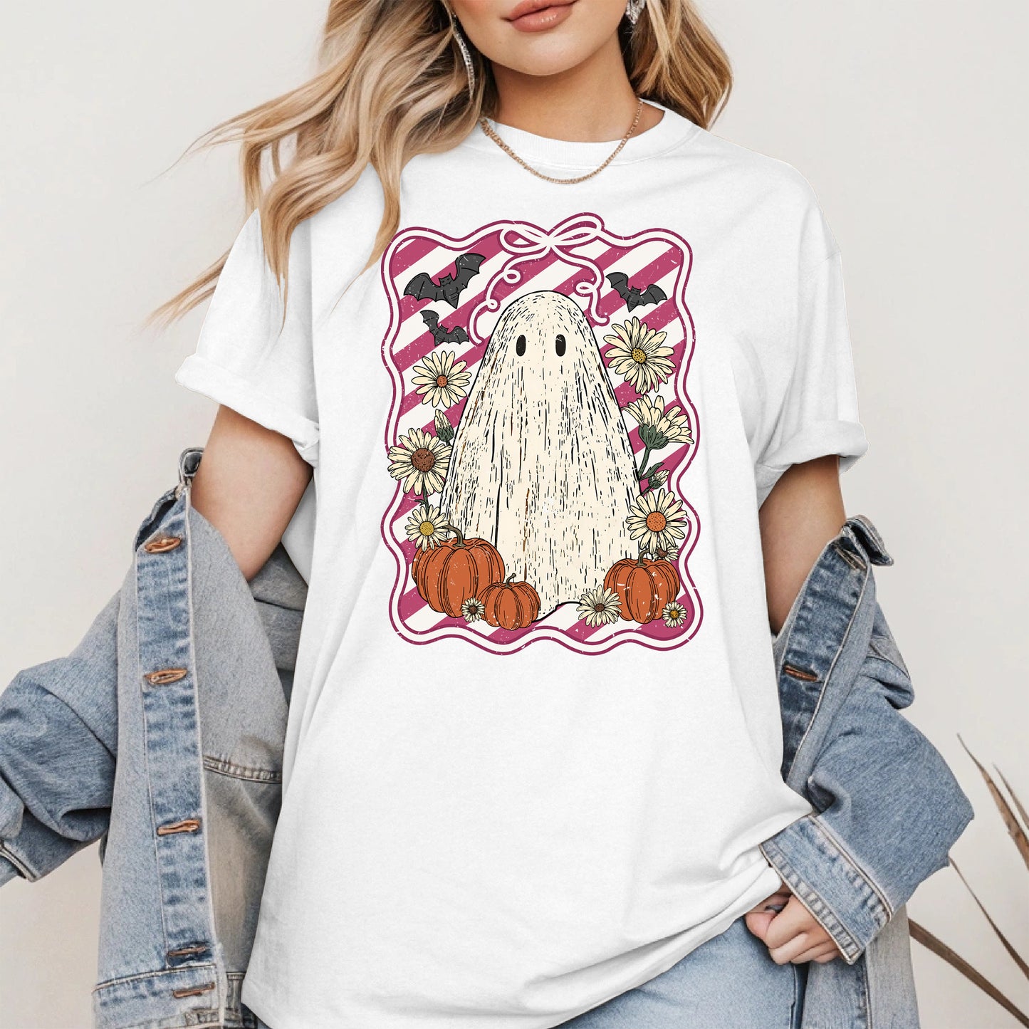Ghost Floral Coquette Frame shirt