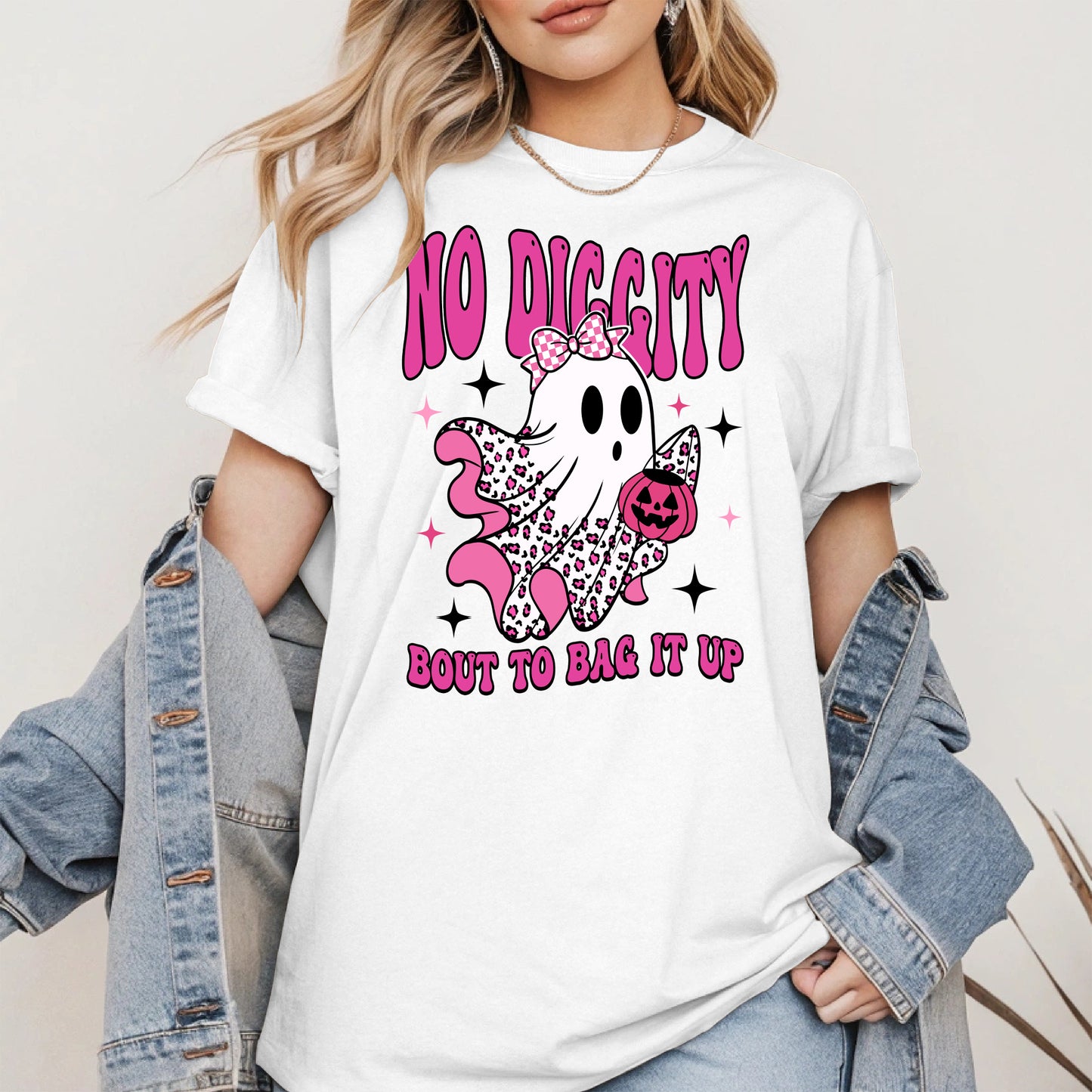 No Diggity Bout to Bag It Up halloween shirt