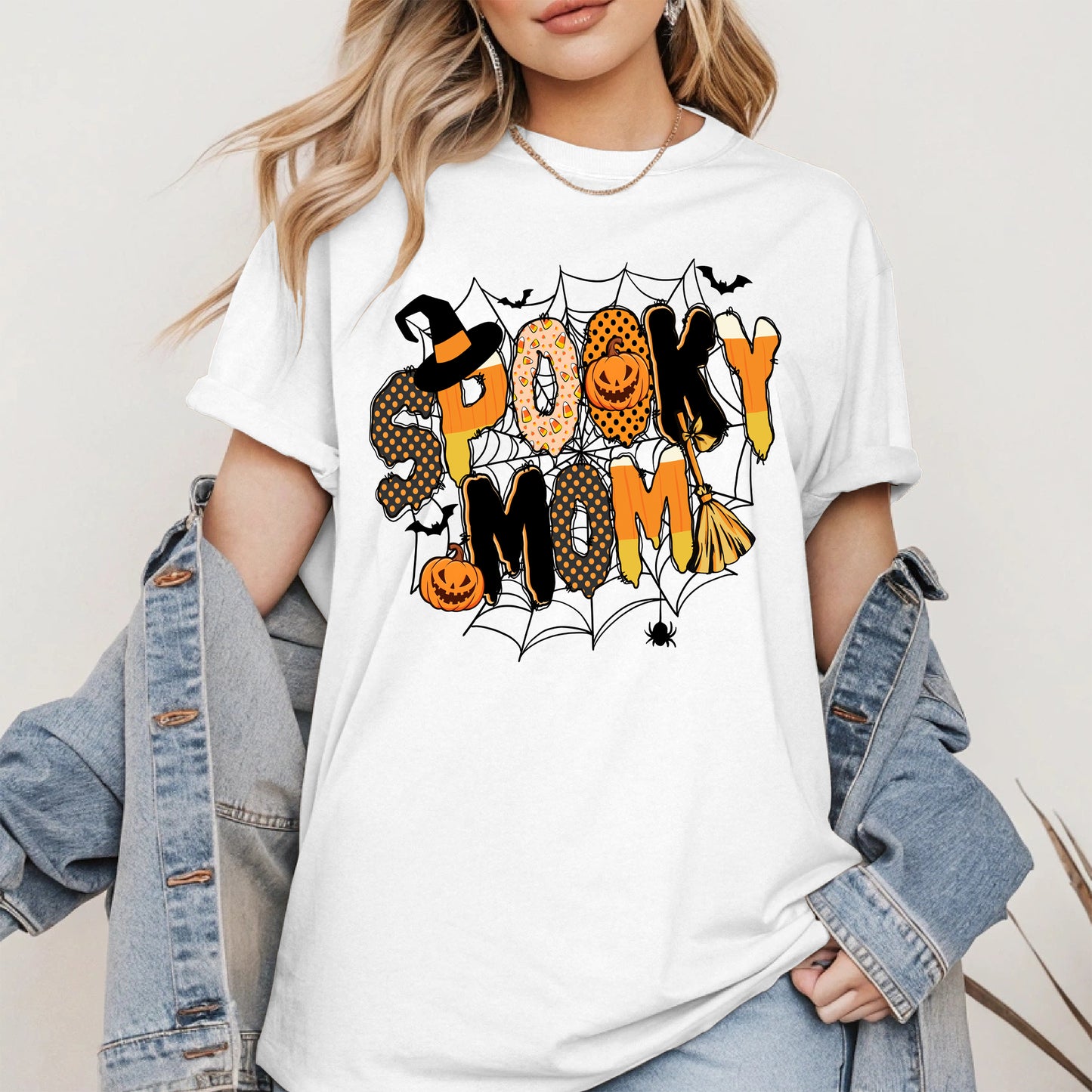 Spooky MAMA halloween shirt and hoodie