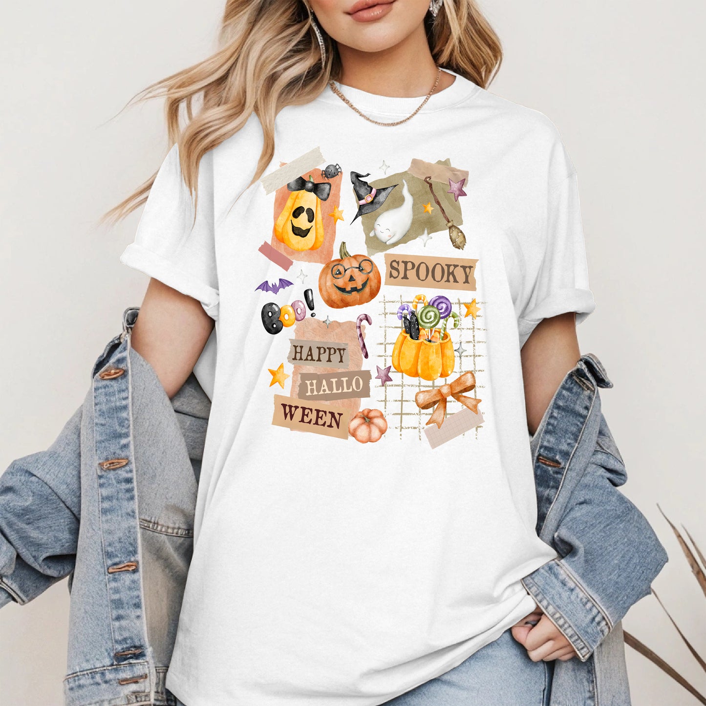 Halloween Collage shirt and sweatshirt