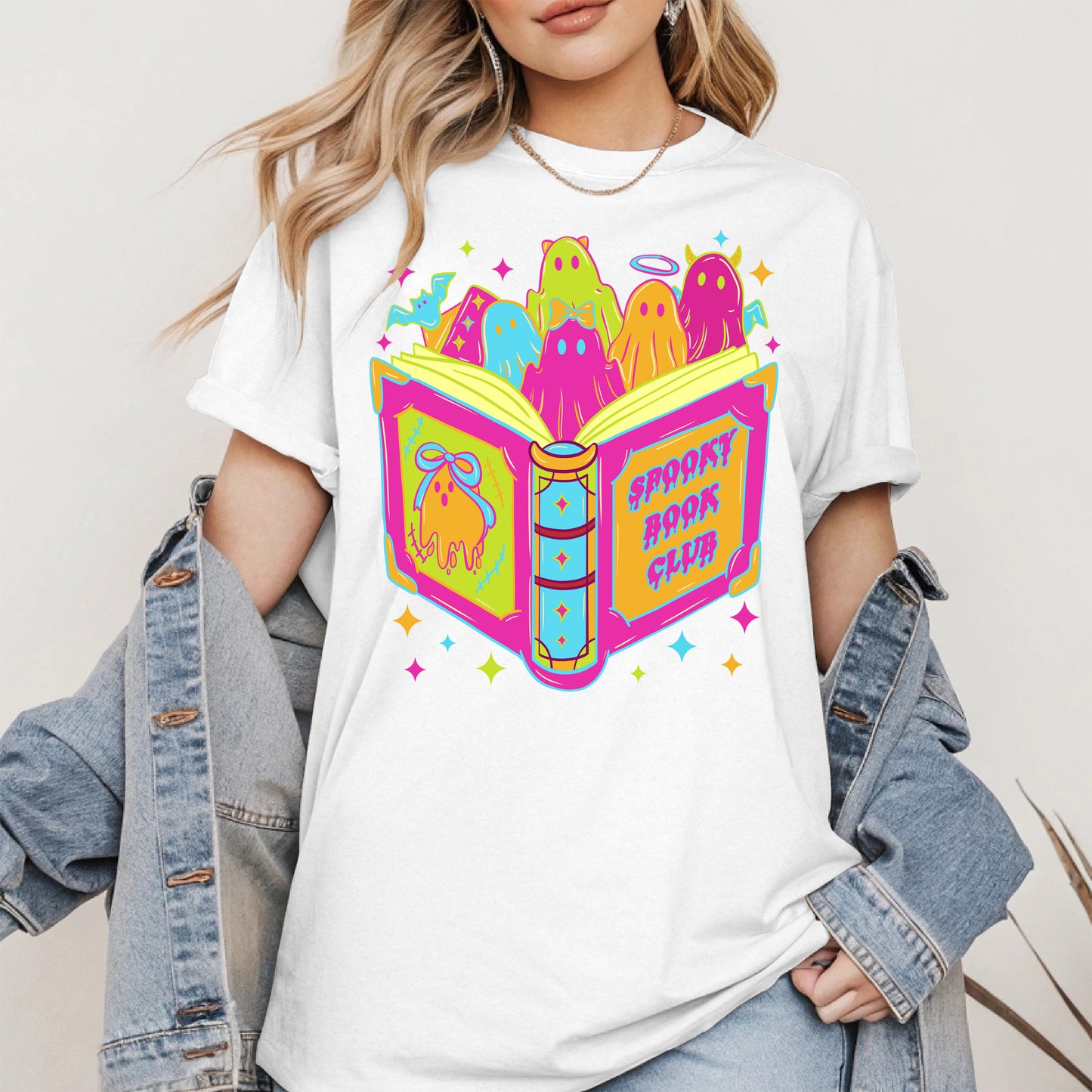 Spooky Book Club shirt and hoodie