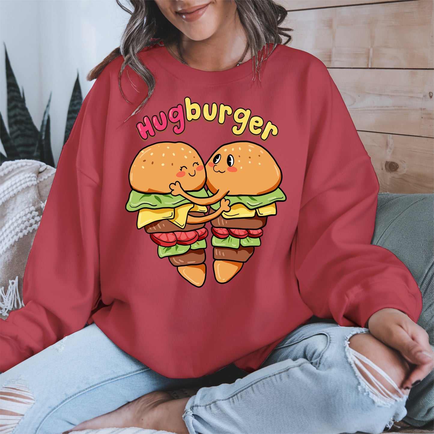 Hugburger Cute Couple Shirt