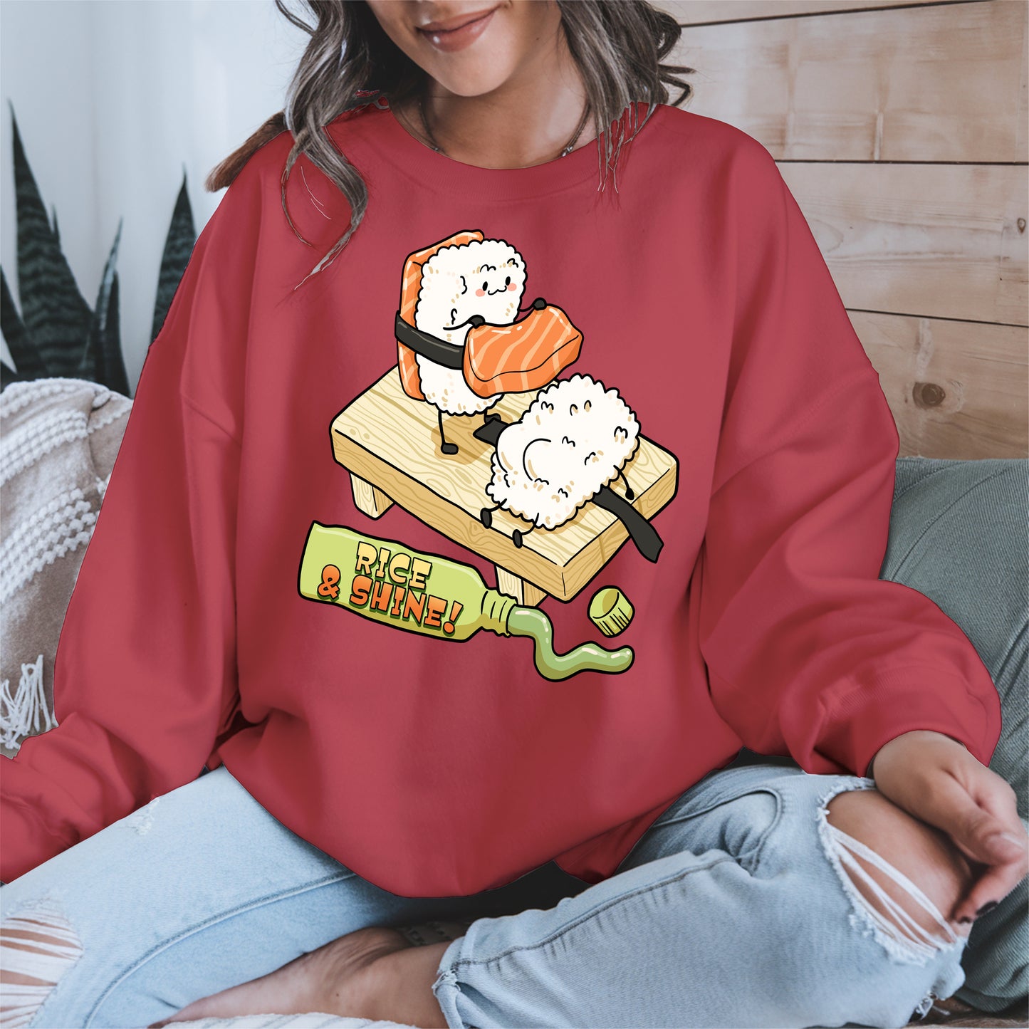 Rice and Shine Sushi Shirt