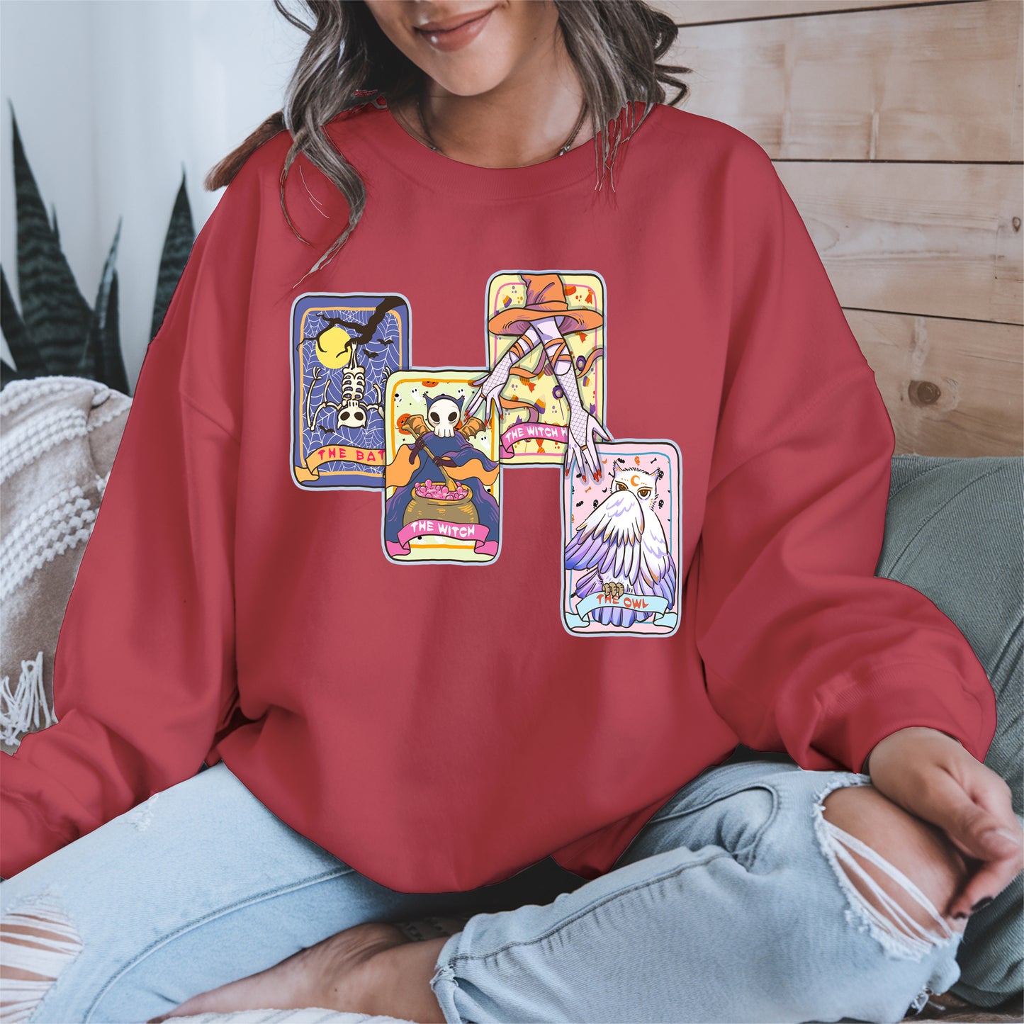 Halloween Tarot Card Trio Tee