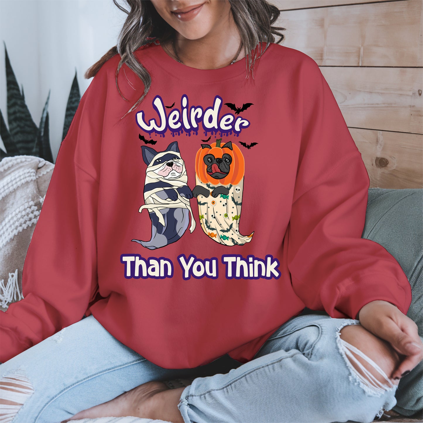 Weirder Than You Think Dog Ghost Tee