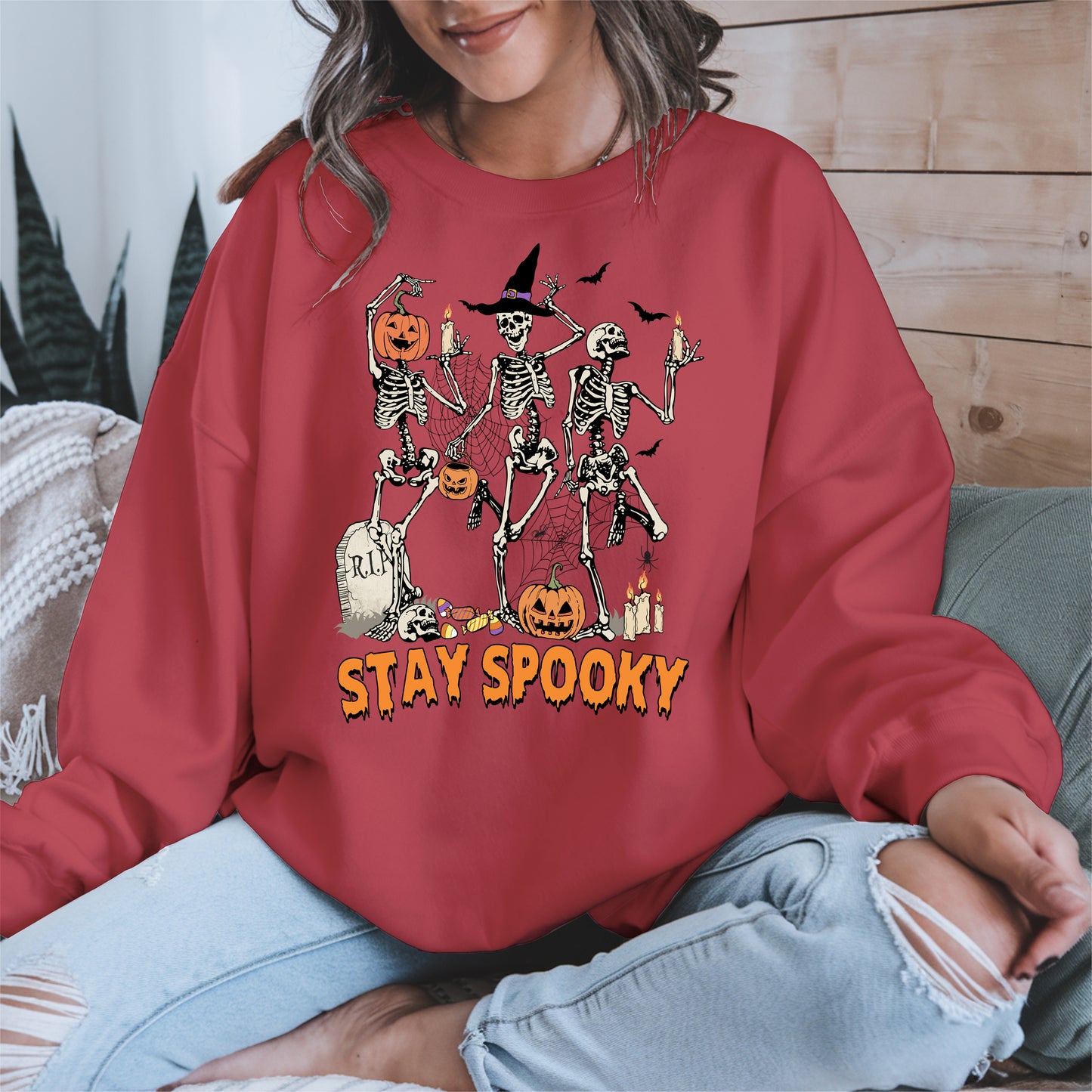 Dancing Skeleton Stay Spooky Shirt