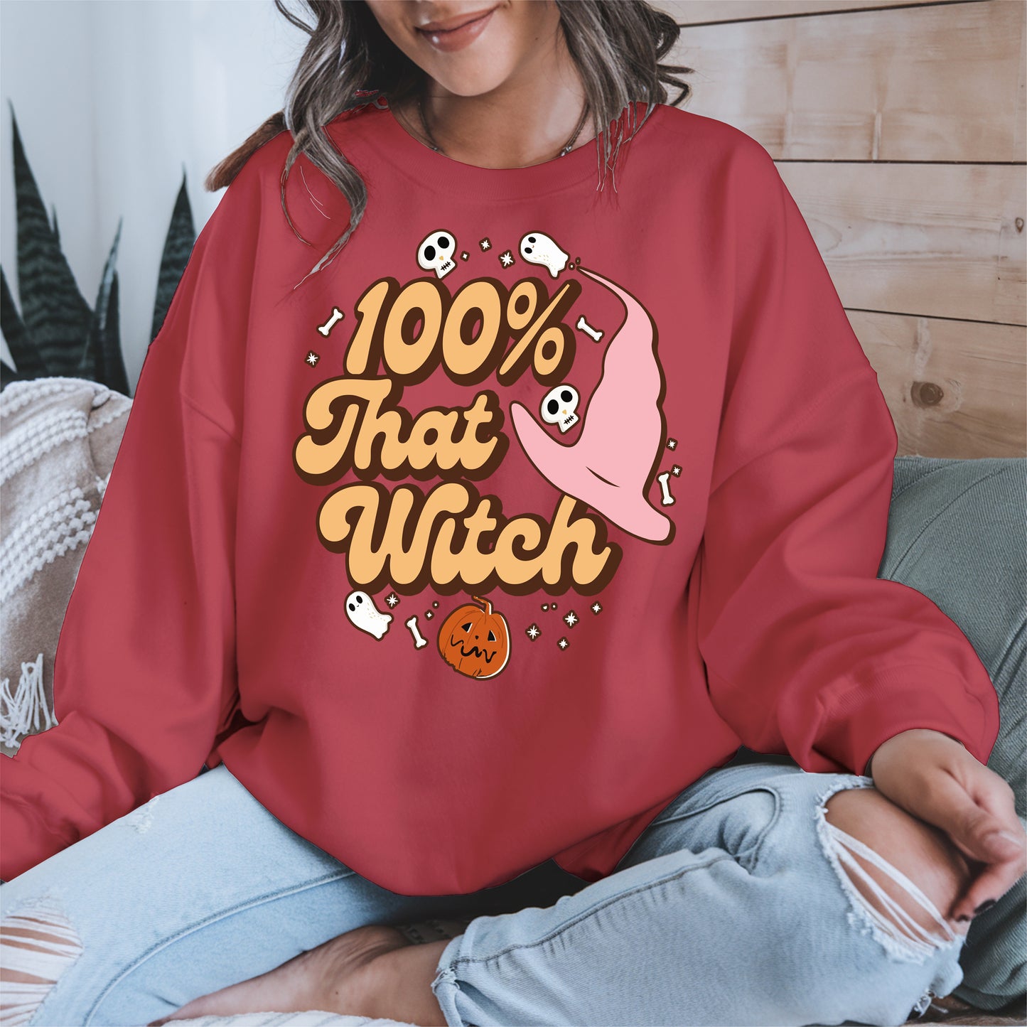 100 Percent That Witch Halloween Shirt