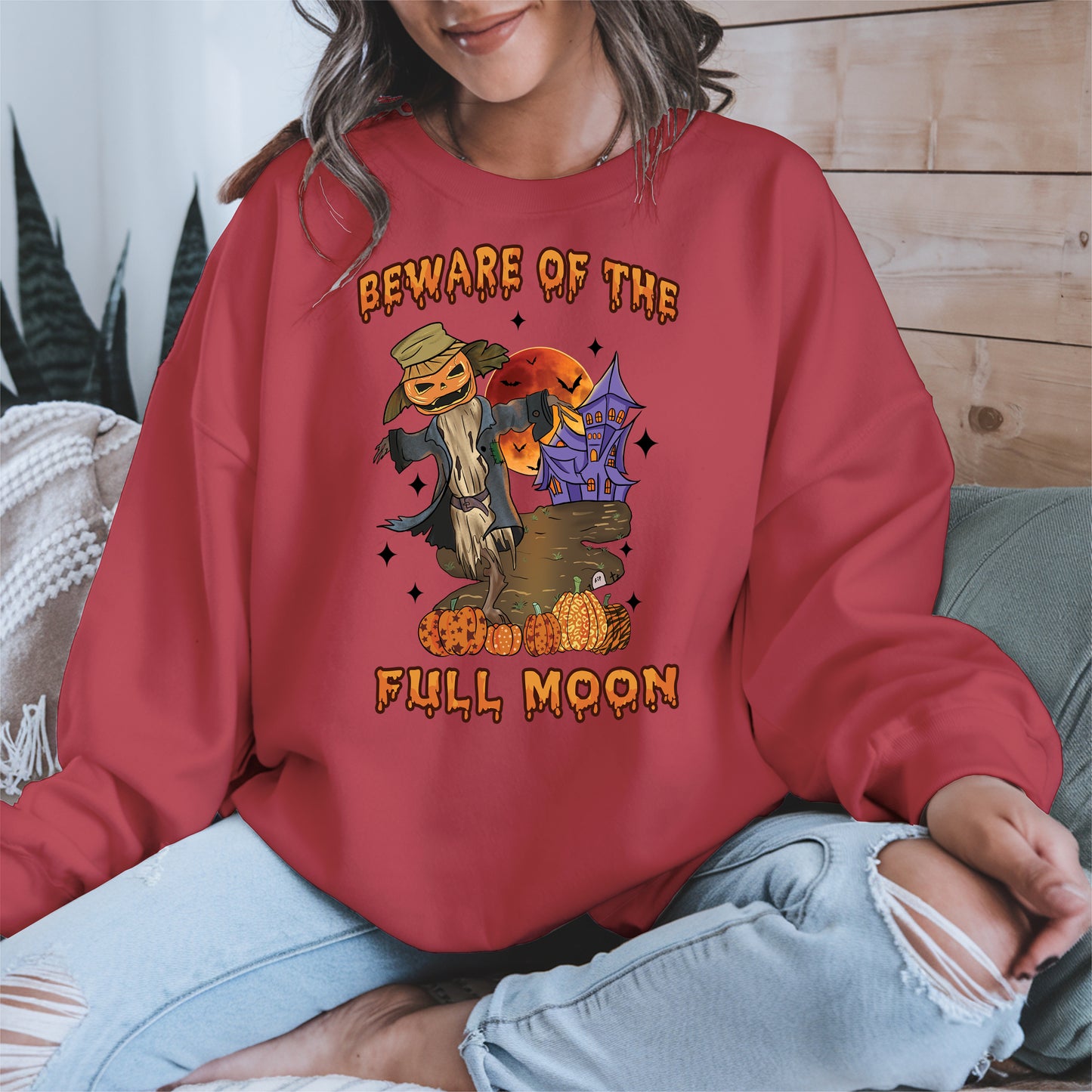 Beware of the Full Moon Halloween Shirt