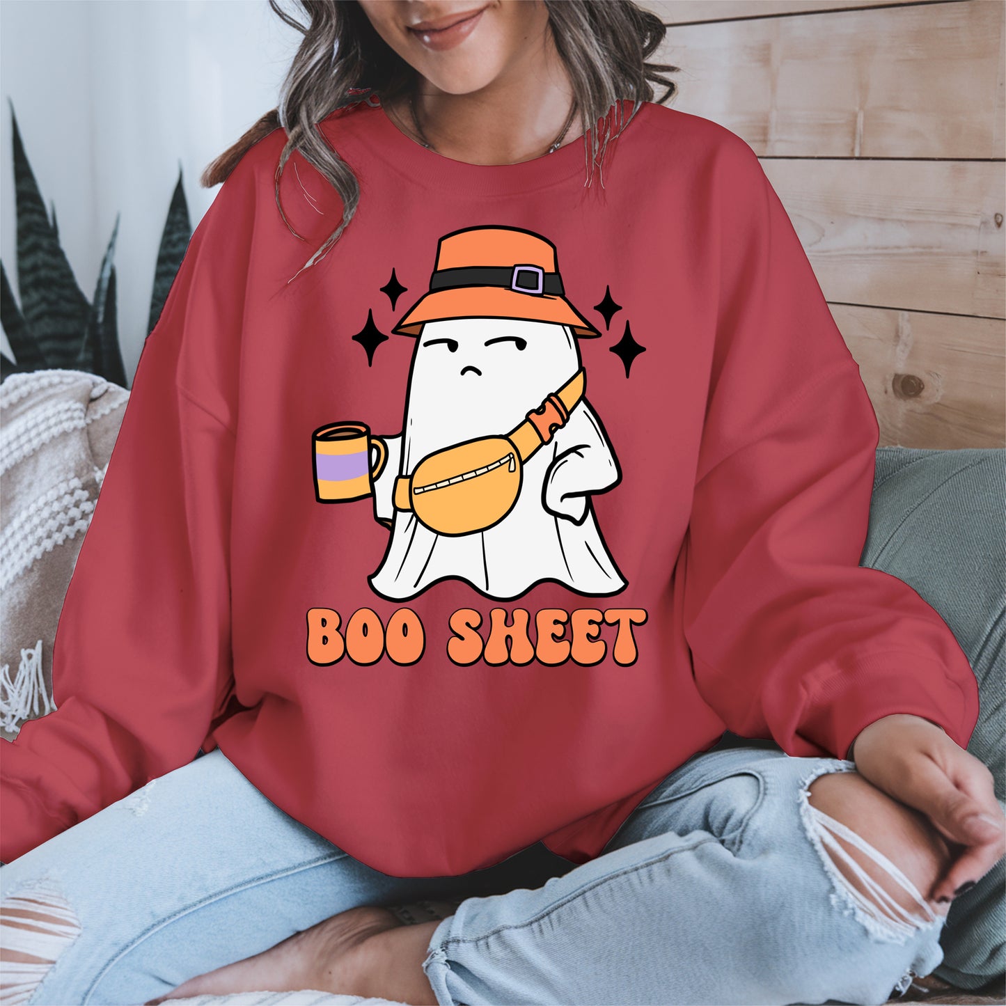 Funny Boo Sheet Halloween Shirt