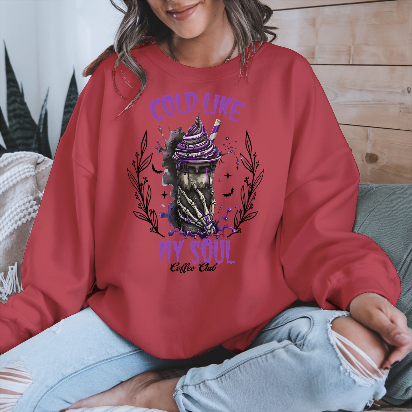 Cold Like My Soul Skeleton Drink Halloween Shirt