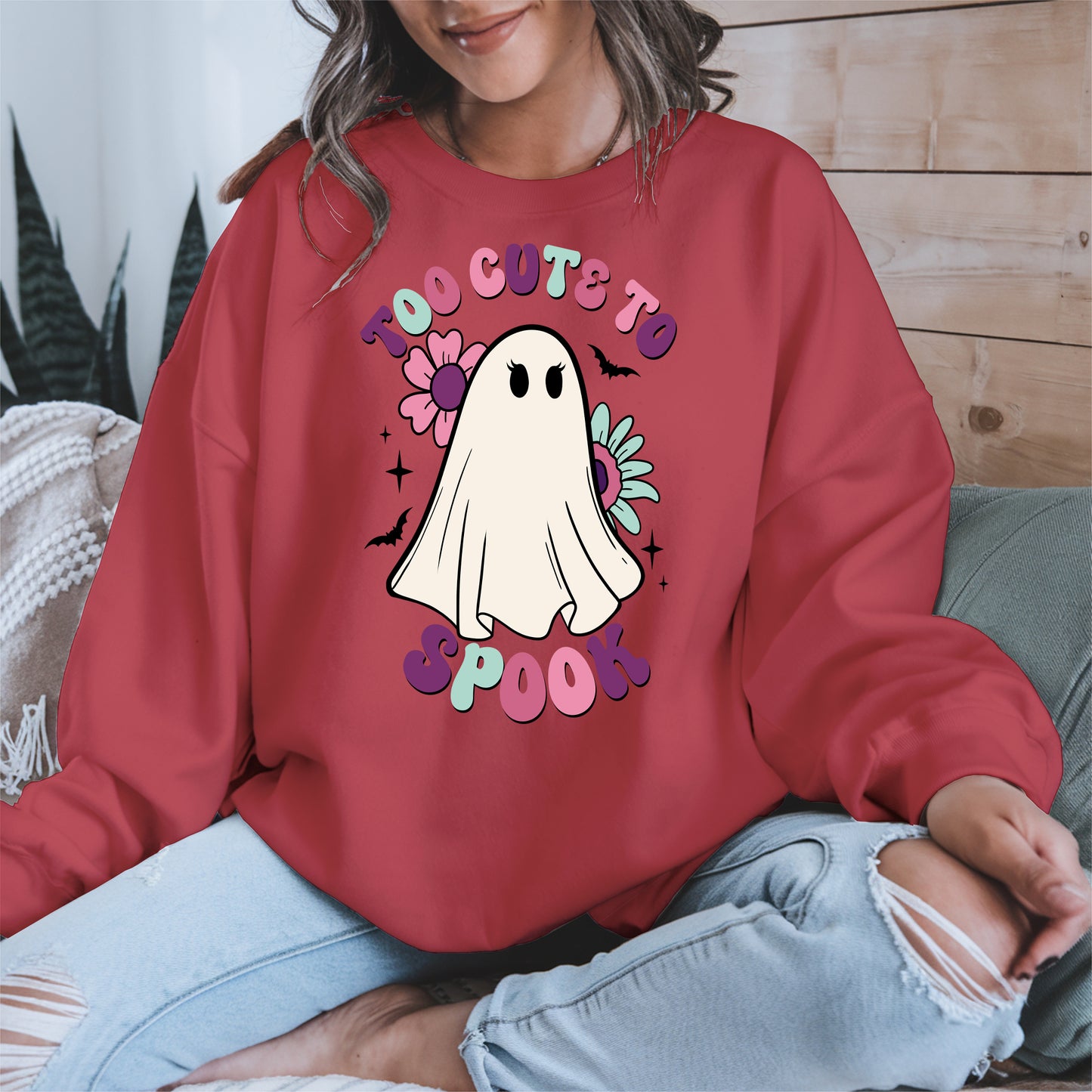 Too Cute To Spook Ghost Shirt
