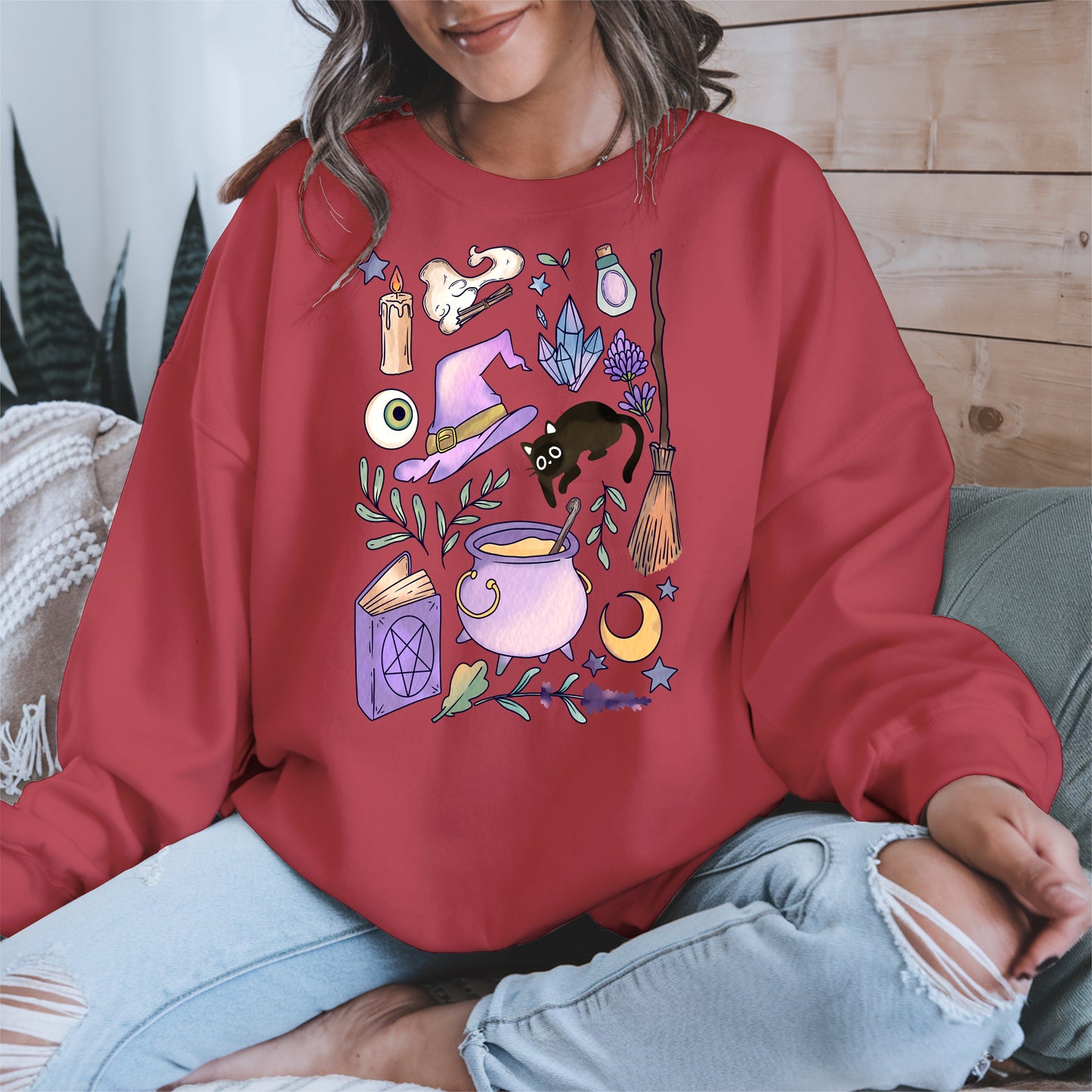 Witchy Aesthetic Halloween Shirt