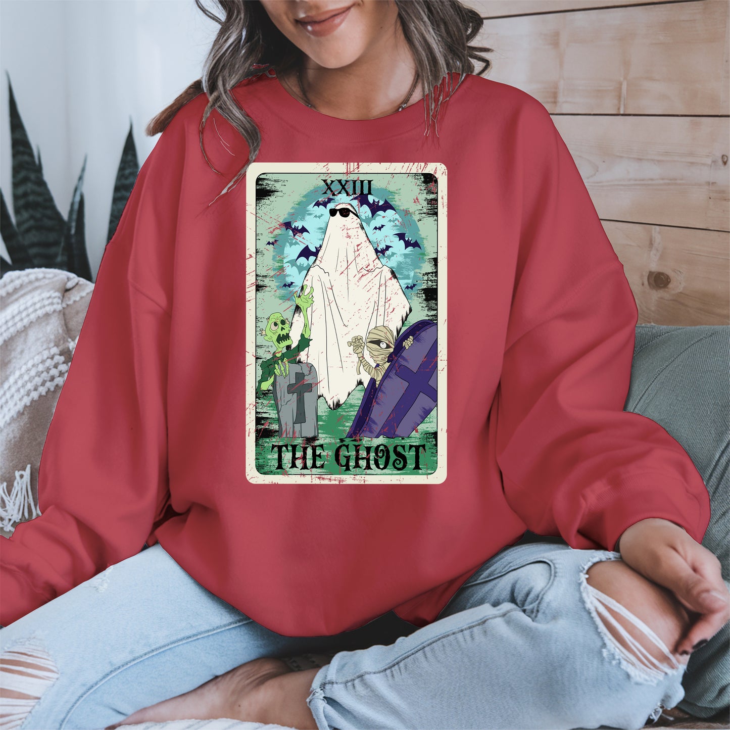 The Ghost Tarot Halloween Shirt