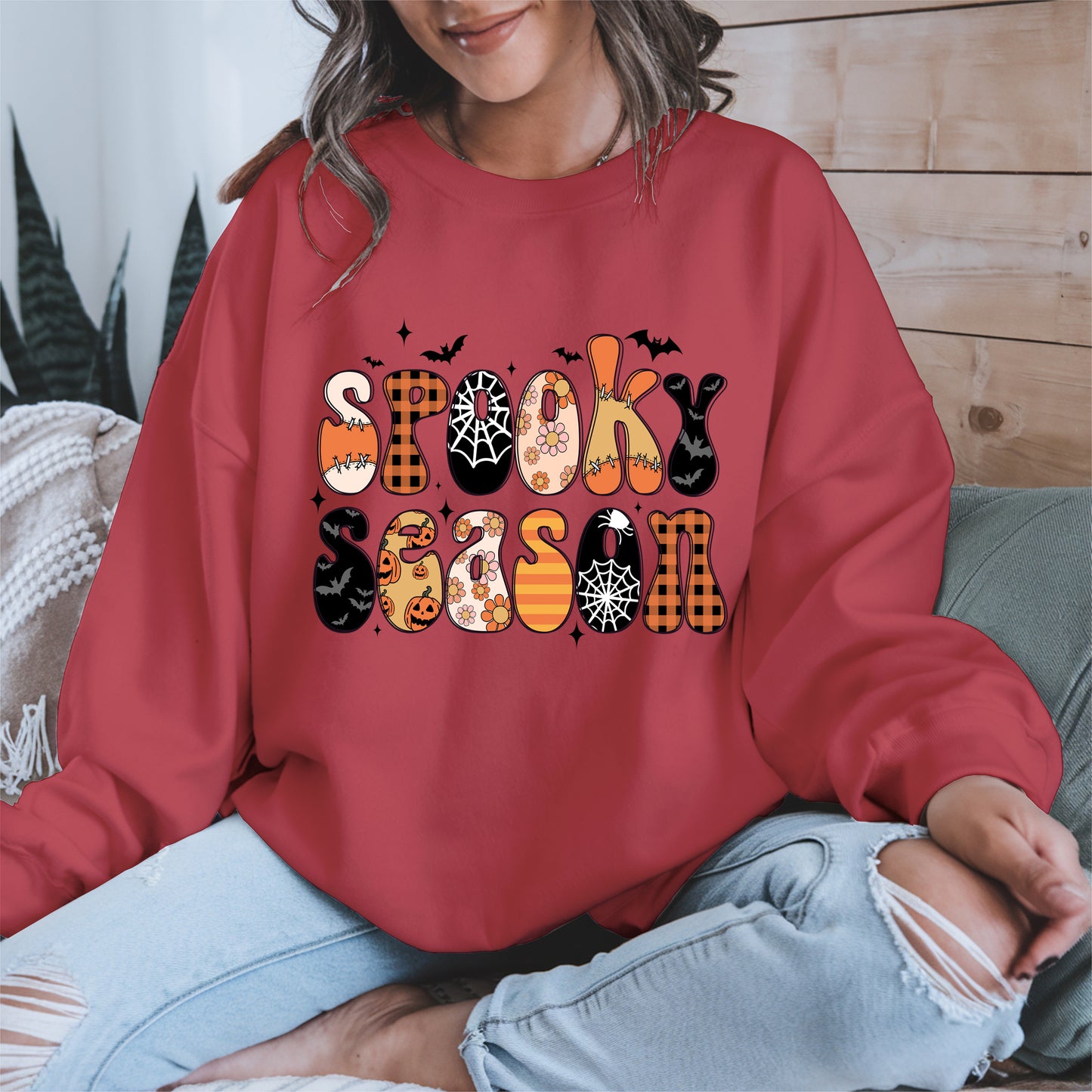 Retro Spooky Season Halloween Shirt