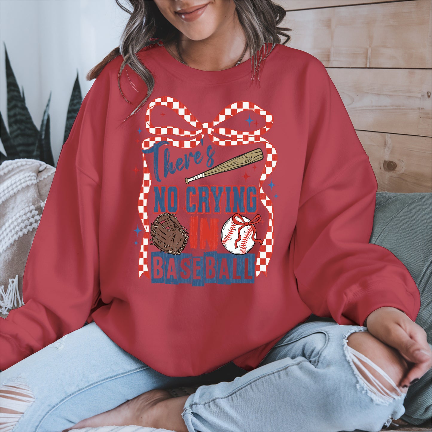 No Crying in Baseball Shirt Sport Tee Hoodie Sweatshirt Gift