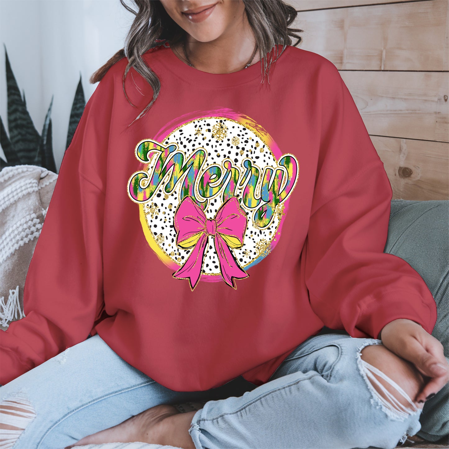 Merry Coquette Bow Shirt