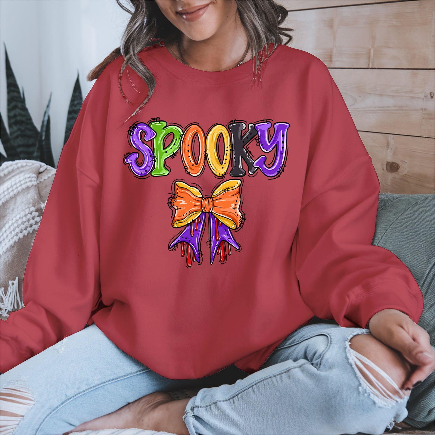 Spooky Letter Hand-drawing shirt