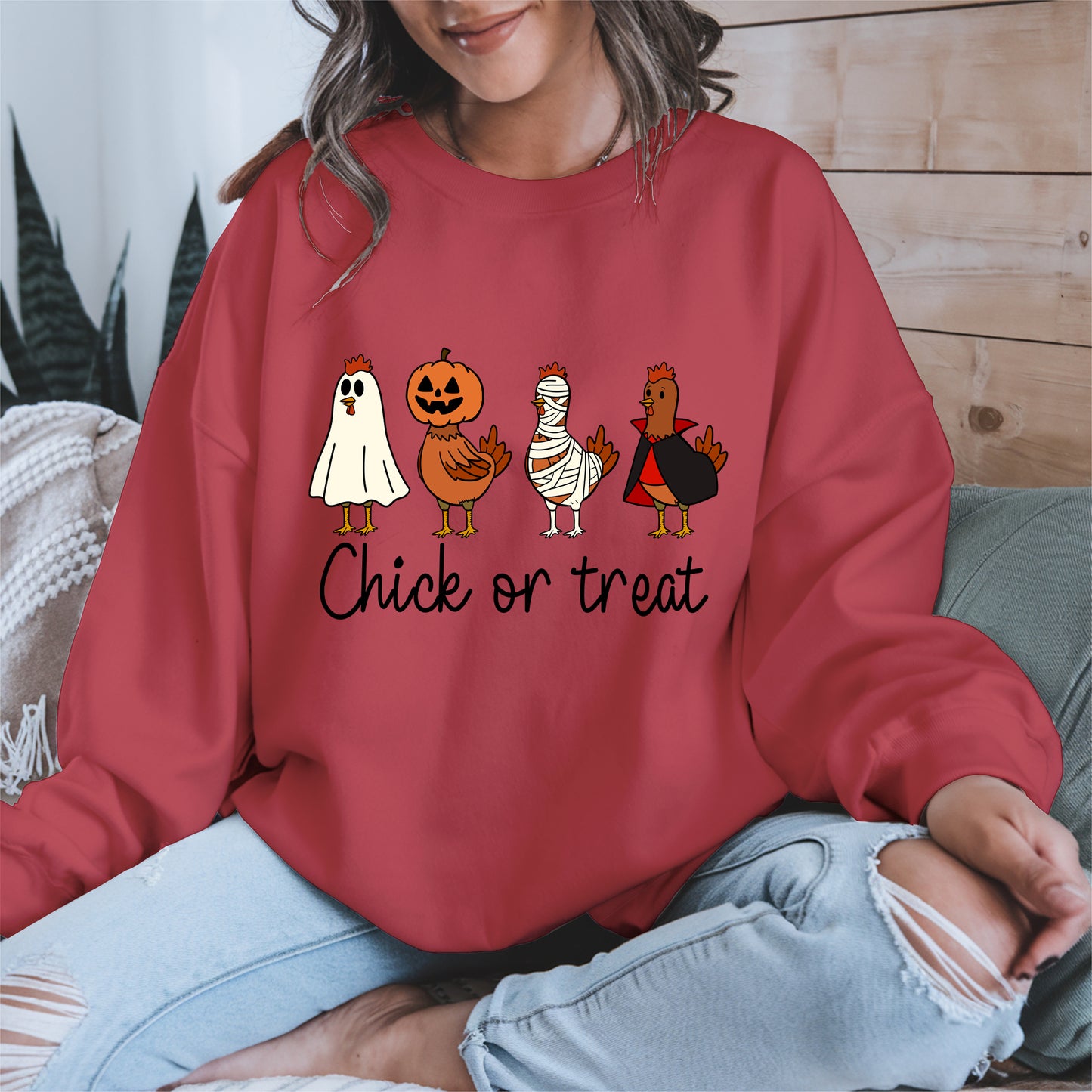 Chick or treat halloween shirt