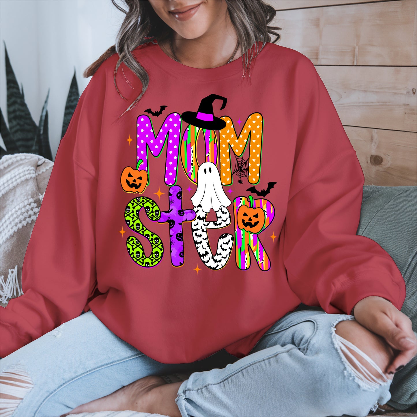 Momster halloween shirt and hoodie