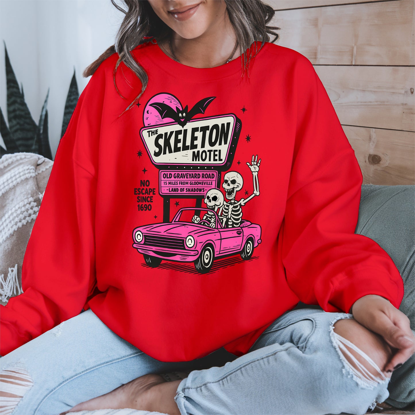The Skeleton Hotel halloween shirt