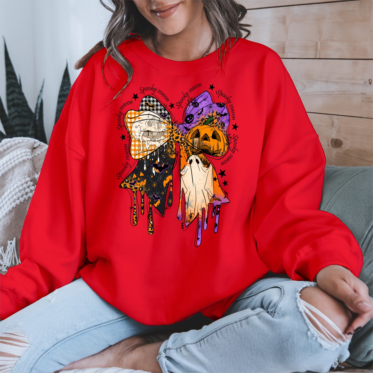Halloween Coquette Bow shirt and hoodie