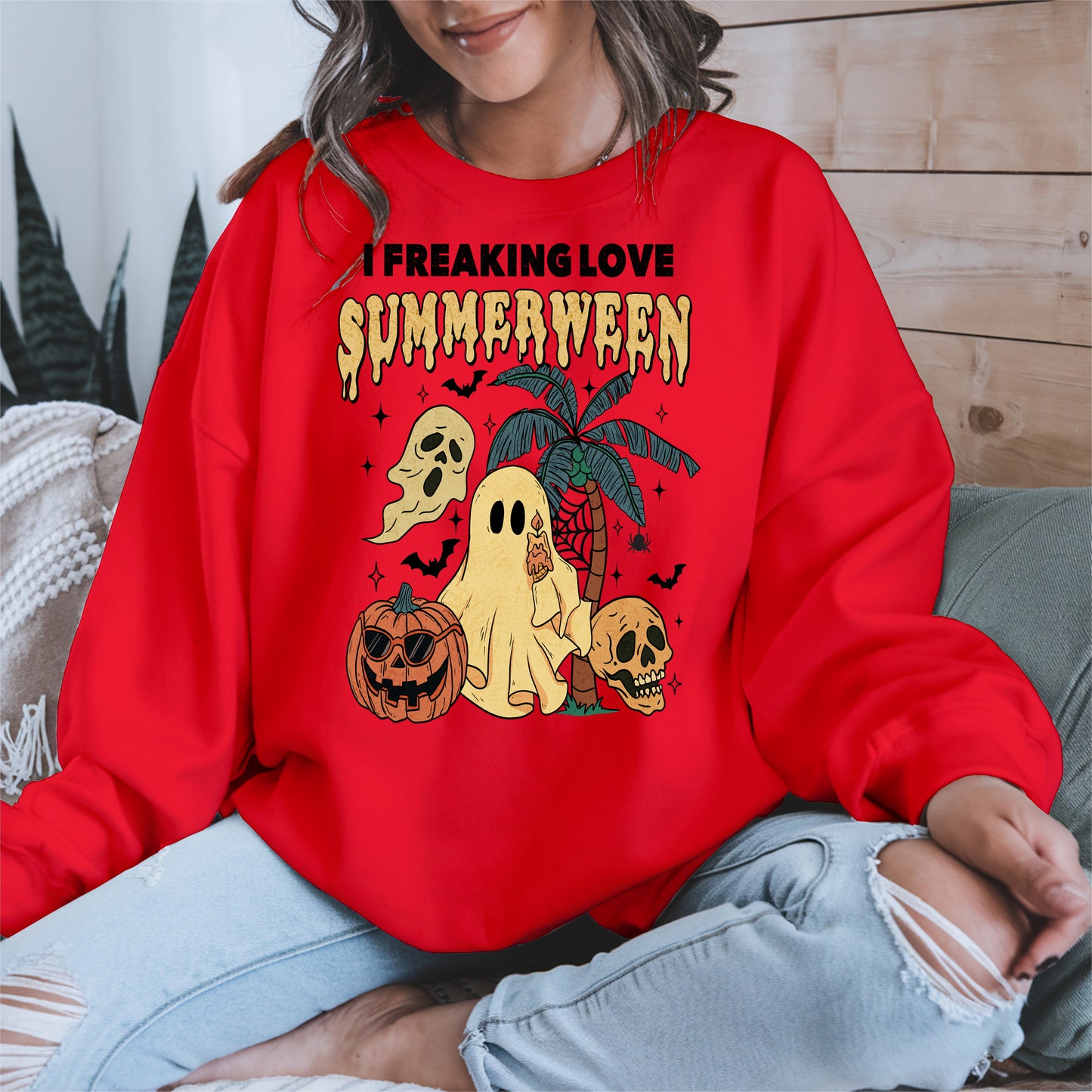 I freaking love summerween halloween shirt