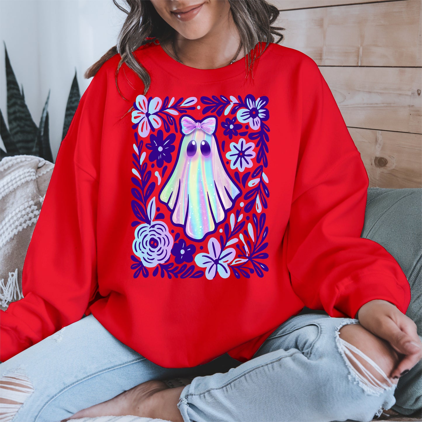 Iridescent Ghost halloween shirt