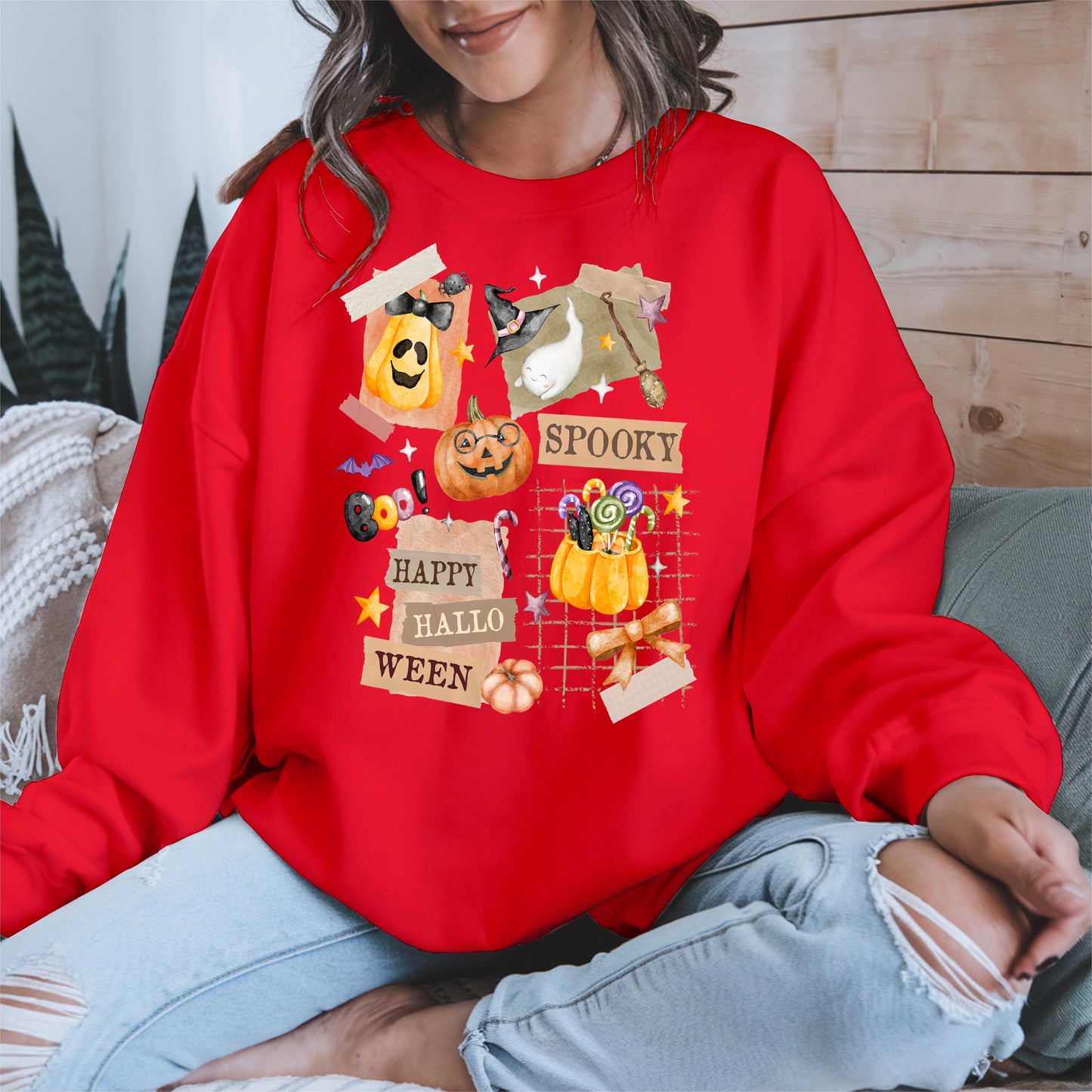 Halloween Collage shirt and sweatshirt