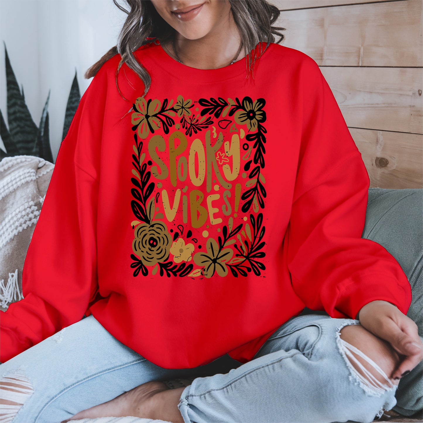 Spooky Vibes halloween shirt and sweatshirt