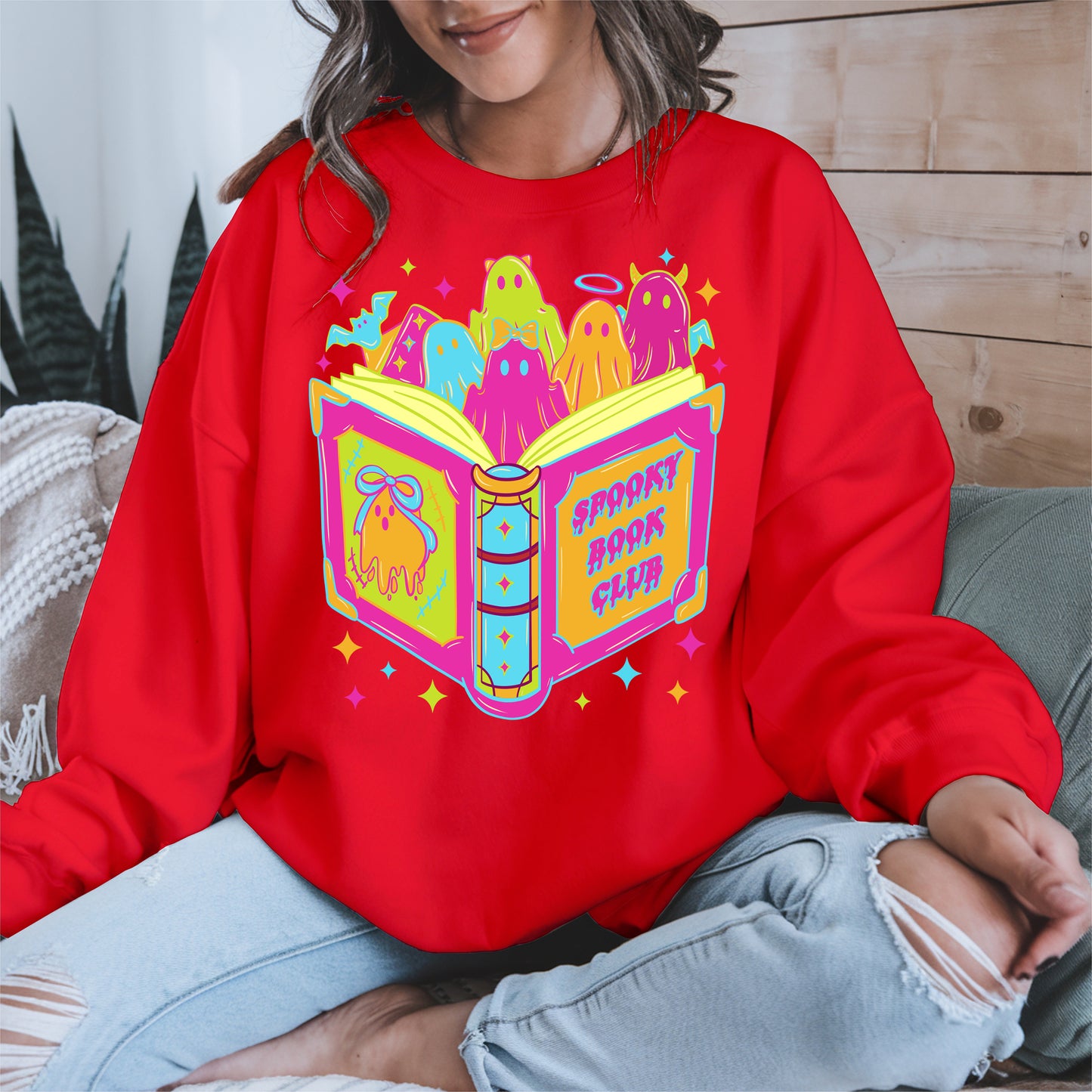 Spooky Book Club shirt and hoodie