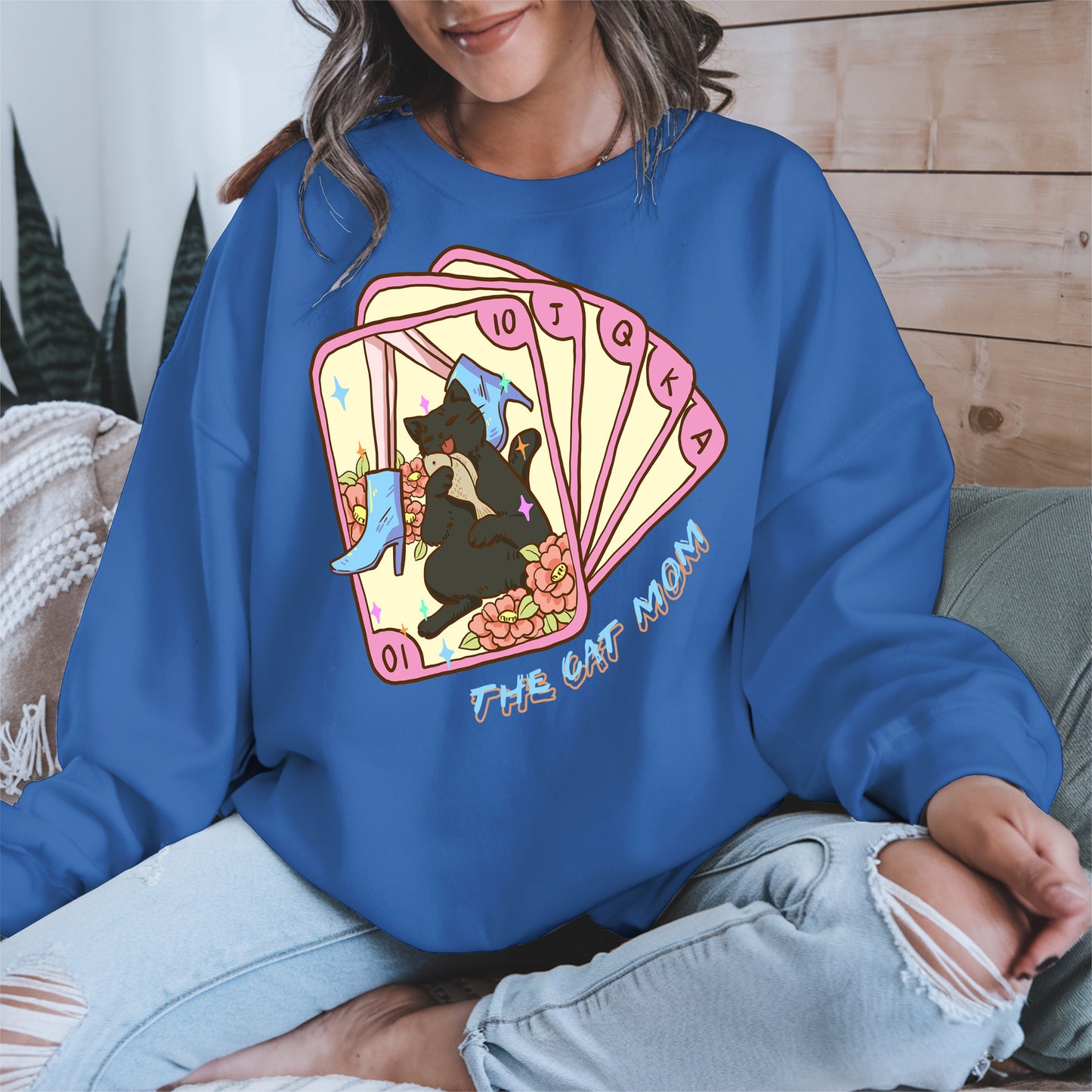 The Cat Mom Tarot Card Tee