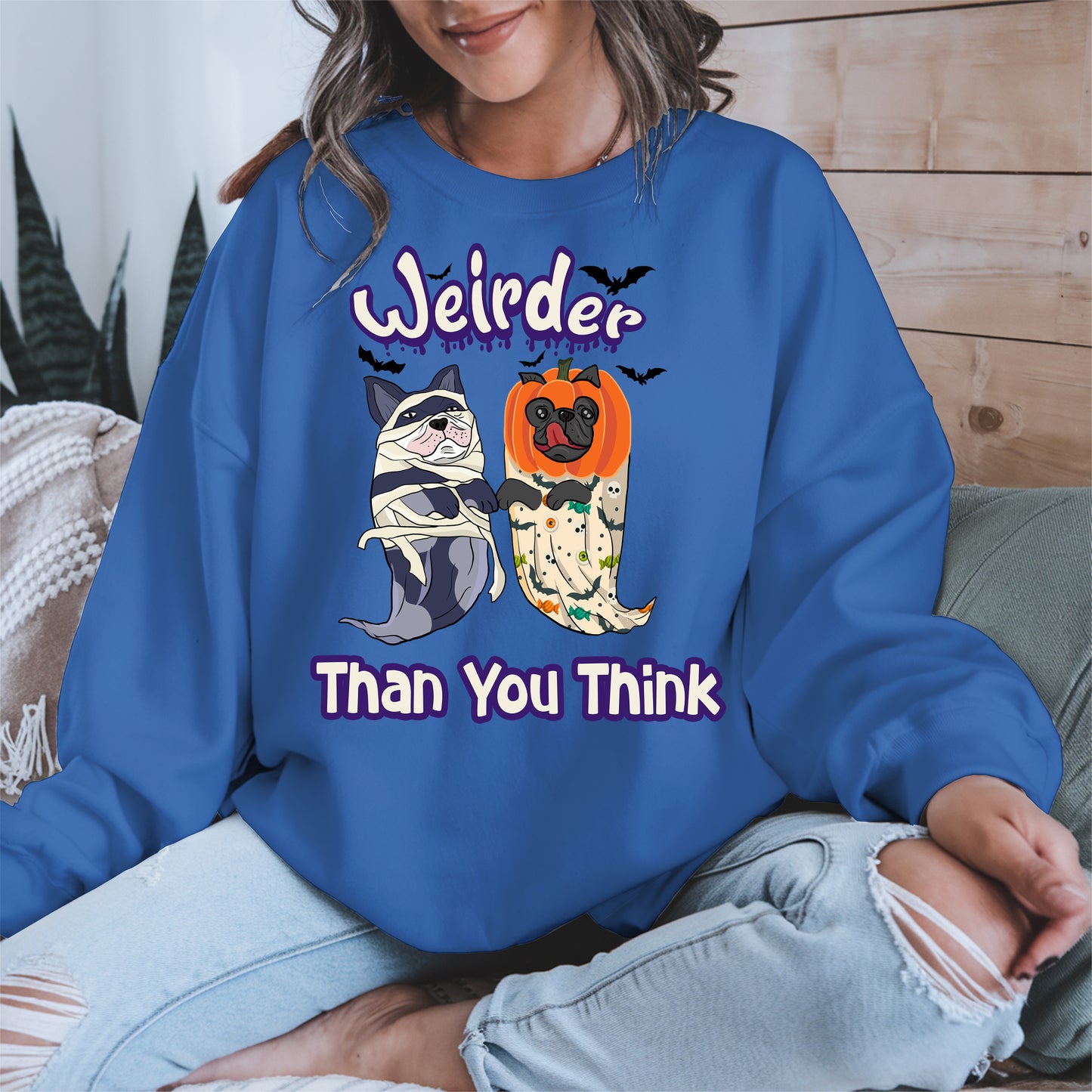 Weirder Than You Think Dog Ghost Tee