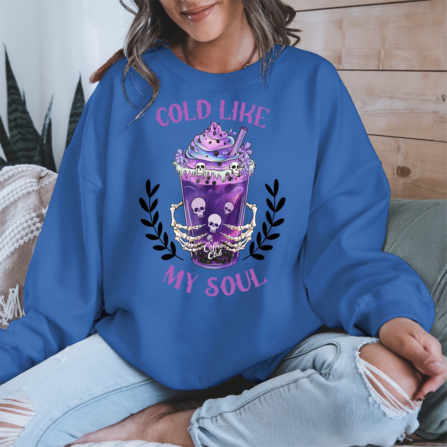 Cold Like My Soul Iced Coffee Halloween Shirt