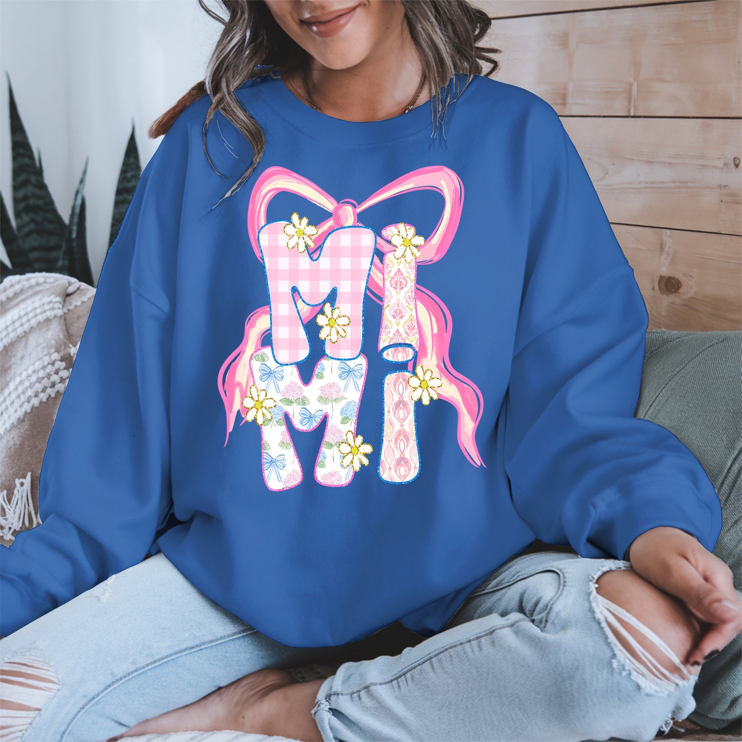 Cute MIMI Shirt Mother Tee Hoodie Sweatshirt Gift for Grandma