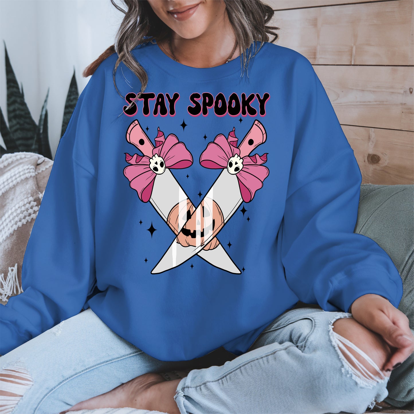 Stay Spooky Knife Halloween Shirt