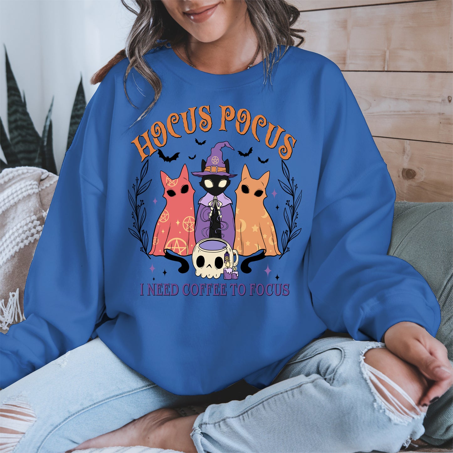 Hocus Pocus Coffee Cat Shirt