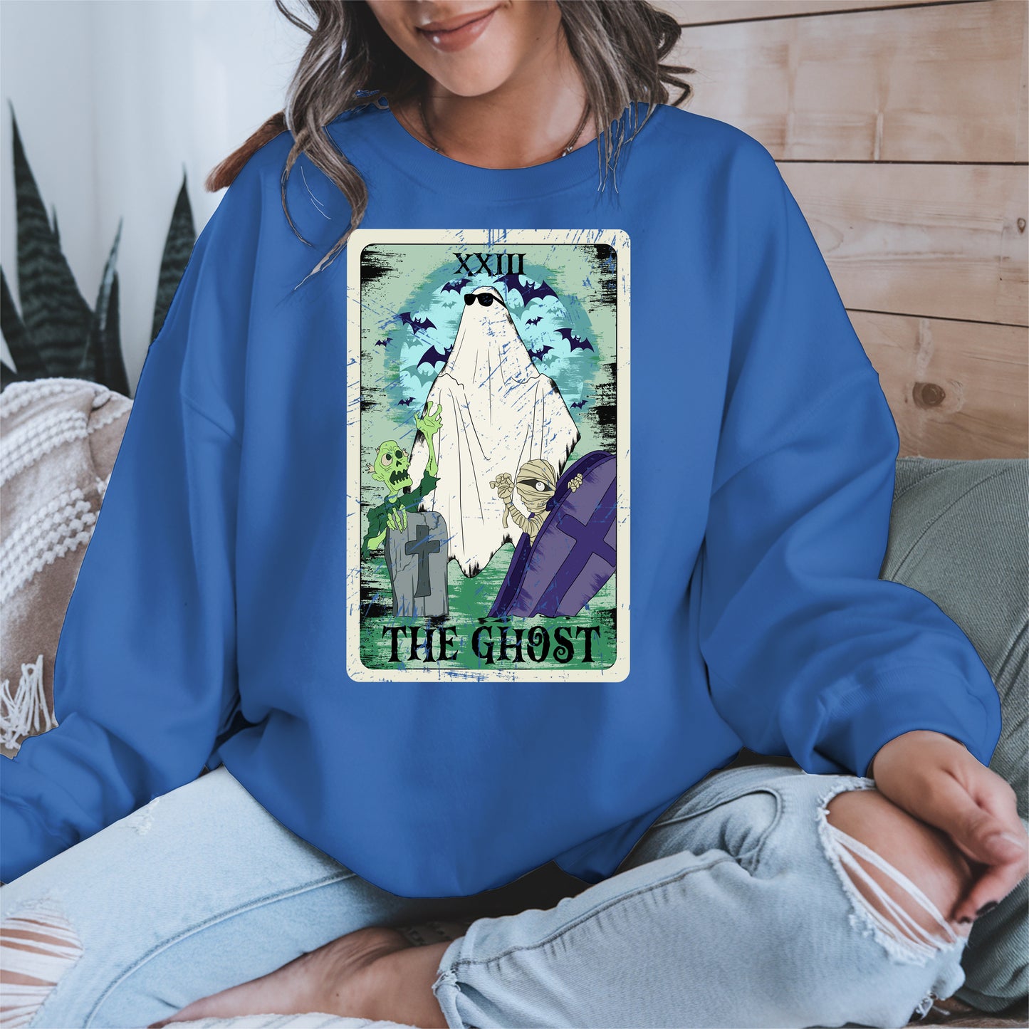 The Ghost Tarot Halloween Shirt