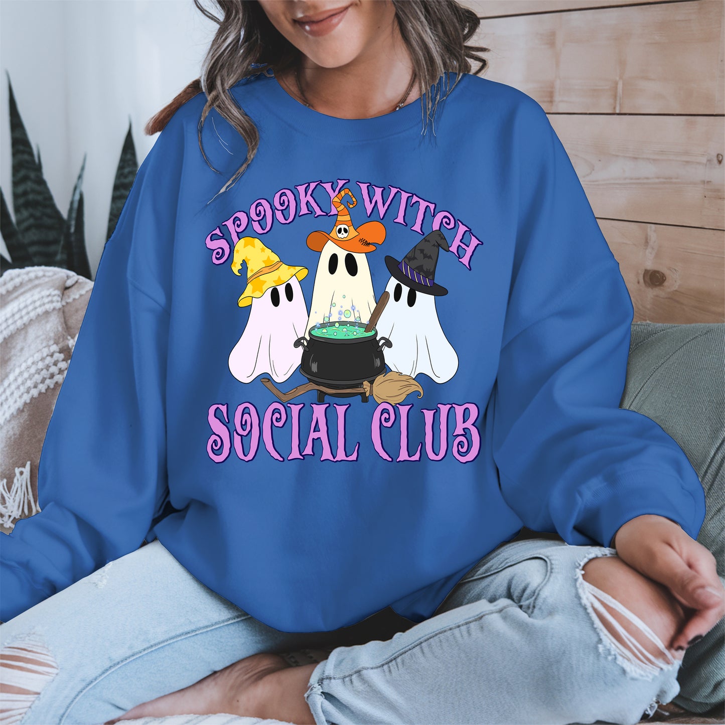 Spooky Witch Social Club Halloween Shirt