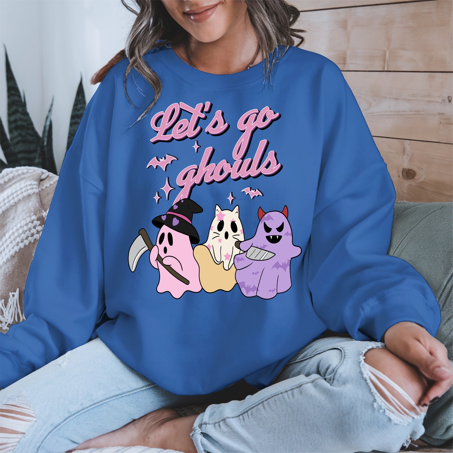 Let’s Go Ghouls Shirt Cute Halloween Ghost