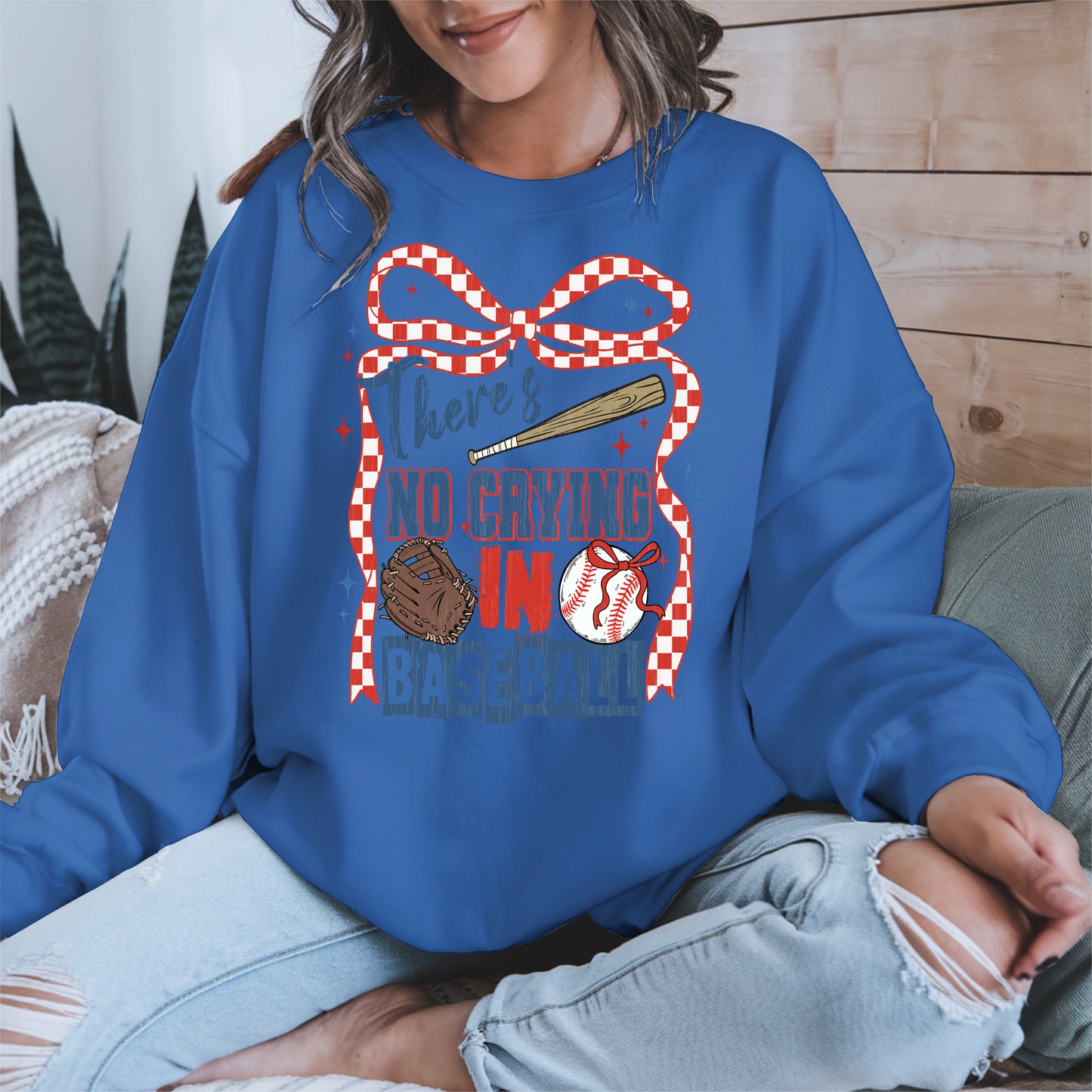 No Crying in Baseball Shirt Sport Tee Hoodie Sweatshirt Gift